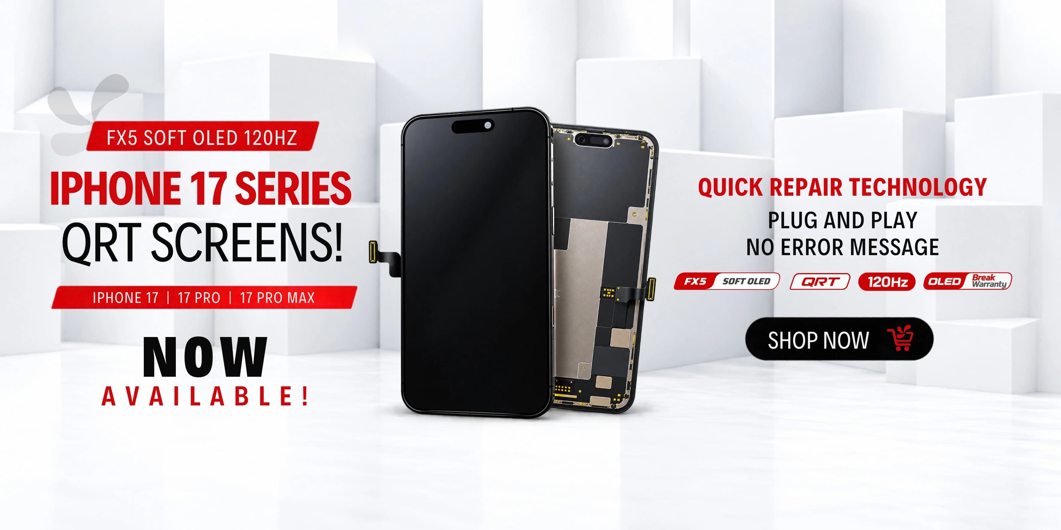 17 series QRT screens
