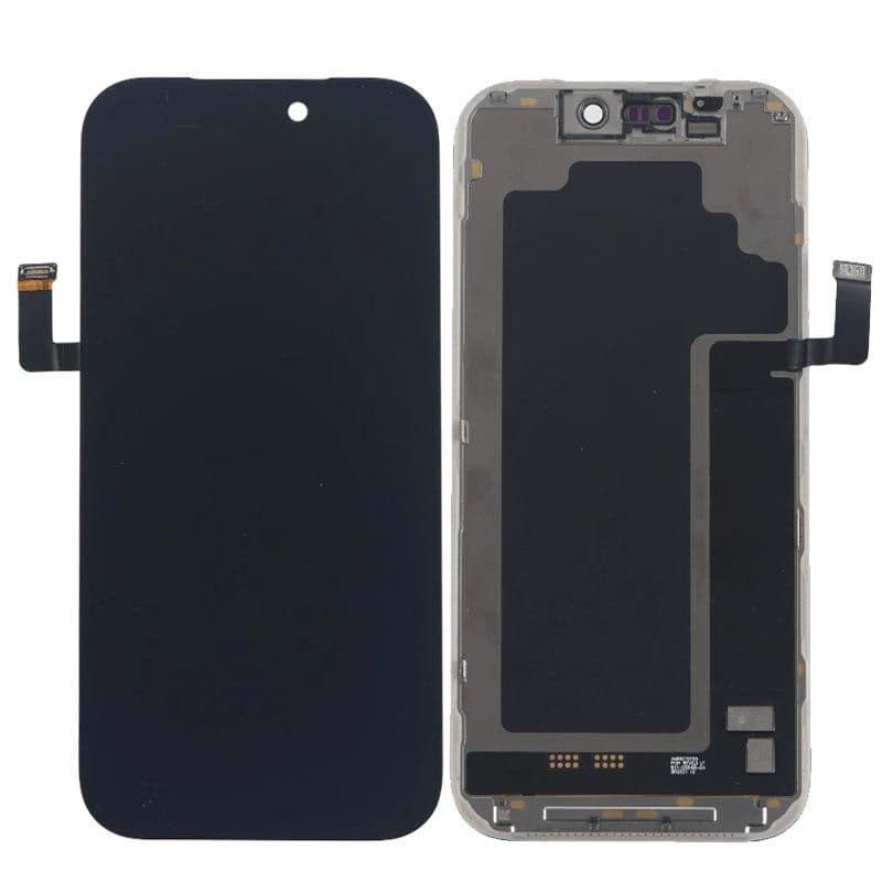 FX5 Soft OLED 120Hz QRT Aftermarket Screen and Digitizer Assembly for iPhone 17 Pro Black
