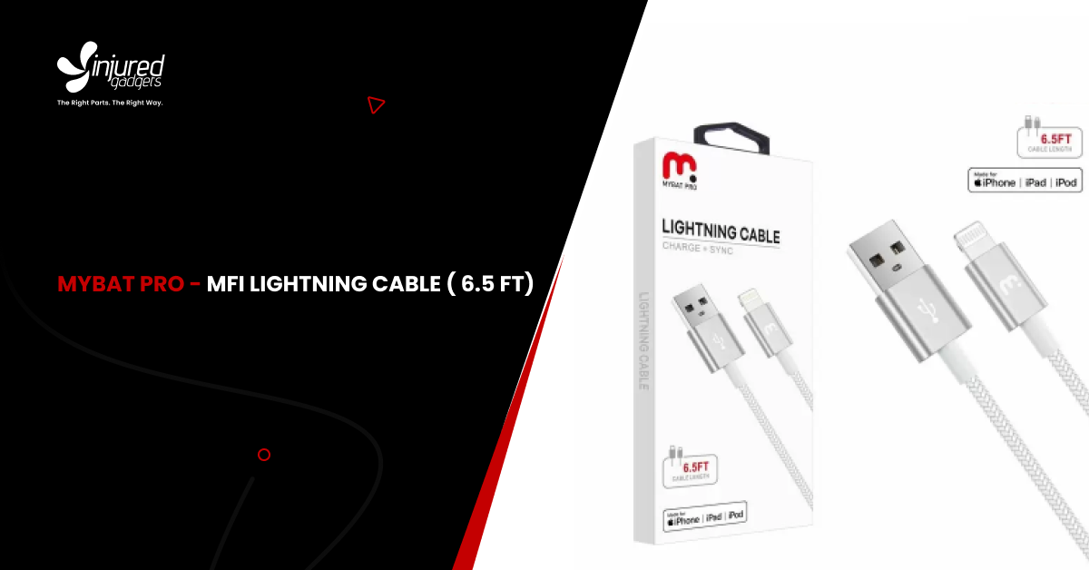 MyBat Pro - MFi Lightning Cable ( 6.5 Ft)