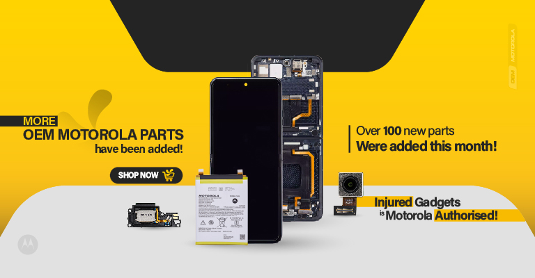 OEM Motorola Parts! Hundreds of new SKUs Added!