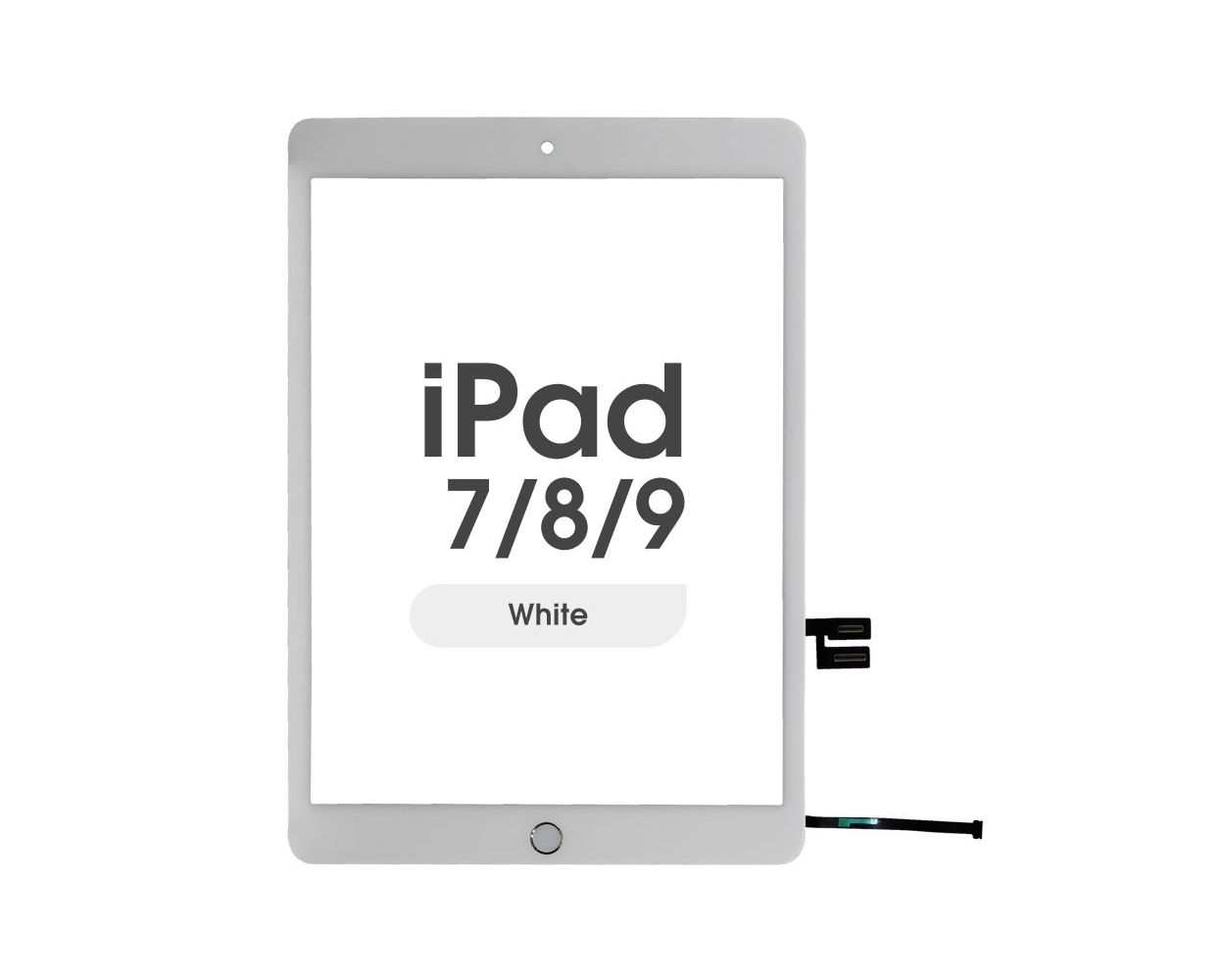 FX5 - Glass and Digitizer Touch Panel w/ Home Button for iPad 9 (White) -  Injured Gadgets