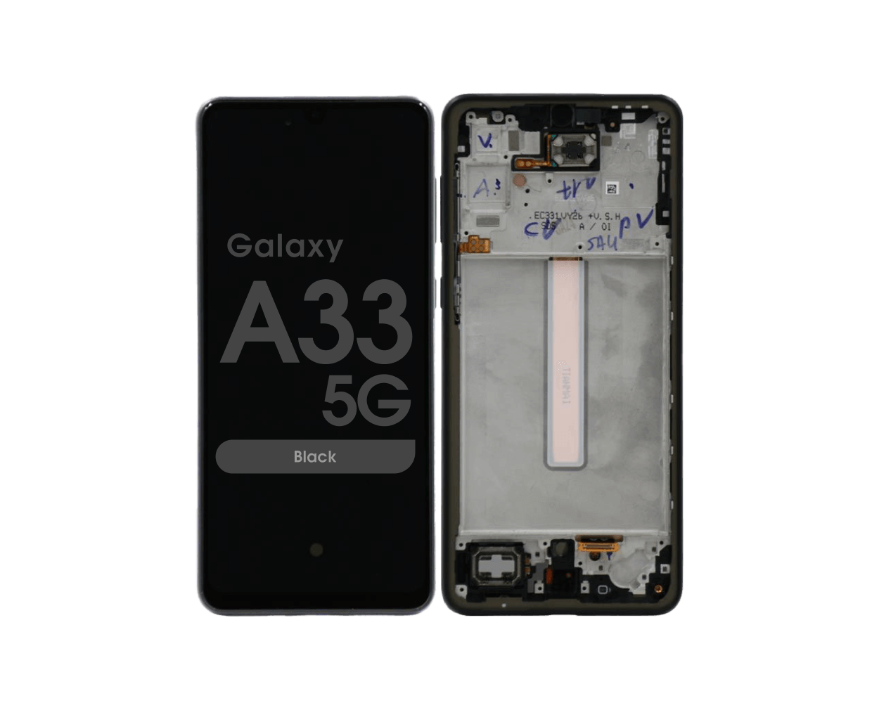 For Samsung Galaxy A33 5G OLED LCD Display Touch Screen Digitizer Frame  Assembly