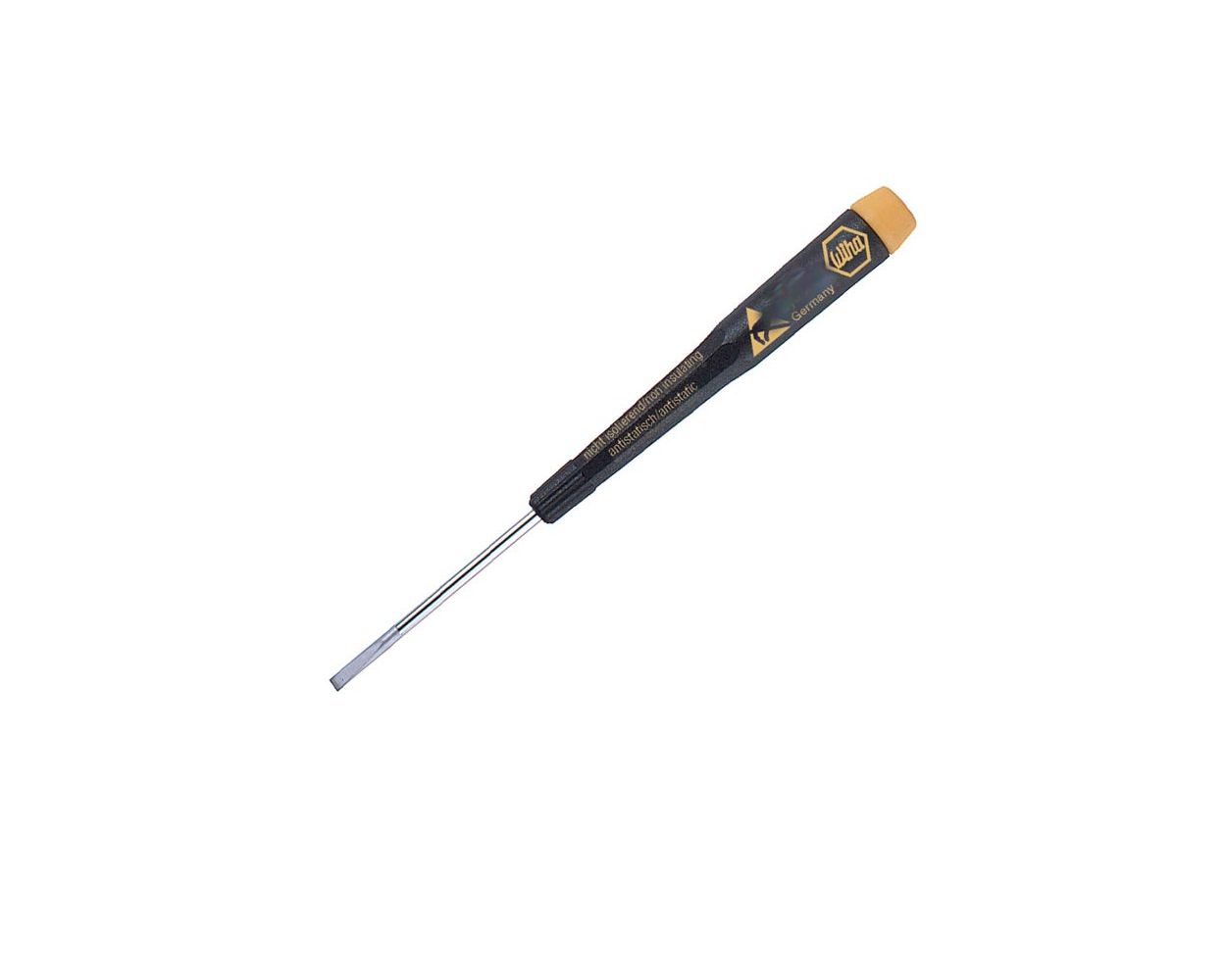 Wiha - Precision ESD Safe Slotted Screwdriver (1.8x40) - Injured Gadgets