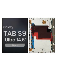 Refurbished - OLED Screen and Digitizer Assembly for Samsung Galaxy Tab S9 Ultra 14.6" (X910 / X916B / 2023) (No Frame) (Black)