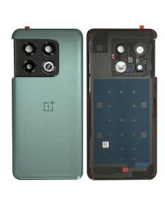 Battery Cover w/ Rear Camera Lens Bracket for OnePlus 10 Pro 5G (Emerald Forest)
