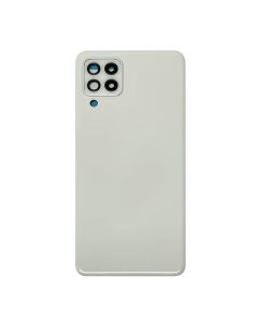 Back Cover w/ Adhesive / Camera Lens for Samsung Galaxy A22 4G (A225 / 2021) (No Logo) (White)
