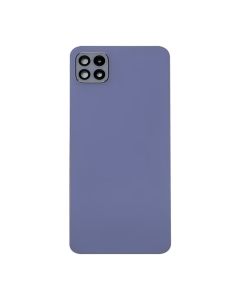 Back Cover w/ Adhesive / Camera Lens for Samsung Galaxy A22 5G (A226 / 2021) (No Logo) (Violet)