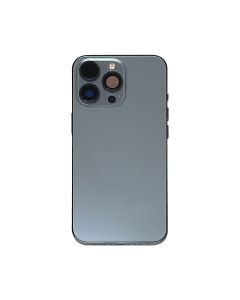 Back Housing w/ small parts for iPhone 13 Pro (No Logo) (US version) (Sierra Blue)