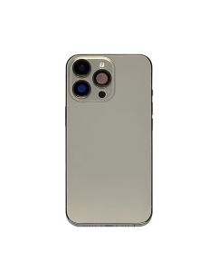 Back Housing w/ small parts for iPhone 13 Pro (No Logo) (US version) (Gold)