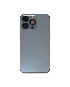 Back Housing w/ small parts for iPhone 13 Pro Max (No Logo) (US version) (Sierra Blue)