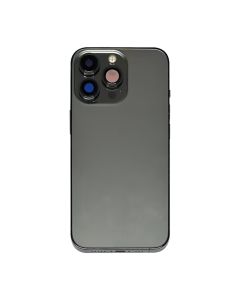 Back Housing w/ small parts for iPhone 13 Pro Max (No Logo) (US version) (Graphite)