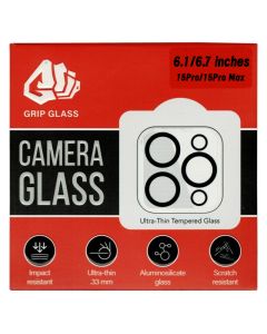 Grip Glass - Tempered Glass Camera Protector for iPhone 15 Pro / 15 Pro Max