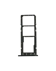 Dual Sim Card Tray for Samsung Galaxy A04S (A047 / 2022) (Black)