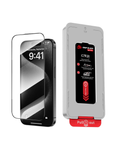 (50 Pack) Grip Ultra - Tempered Glass Screen Protector for iPhone 12/12 Pro (Clear)