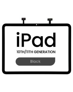 Premium - Glass and Digitizer Touch Panel for iPad 10th Generation (2022) (Black)