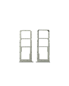 Dual Sim Card Tray for Samsung Galaxy A05 (A055 / 2023) (Silver)