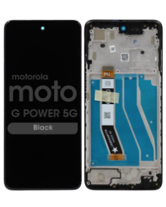 LCD Screen and Digitizer Assembly w/ Frame for Motorola Moto G Power 5G (XT2311 / 2023) (Dark Blue) 