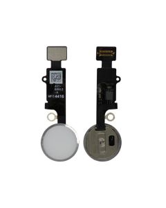 (Cosmetic Only) Home Button Flex for iPhone 7 / 7 Plus / 8 / 8 Plus / SE (2020) / SE (2022) (Silver)