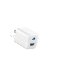 Anker - Powerport 323 Dual Port 32W Wall Charger (USB-C / USB-A) (White)