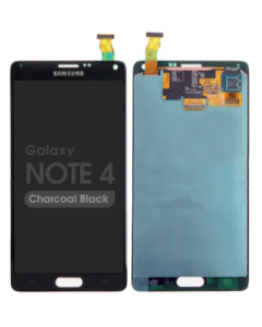 Refurbished - OLED Screen and Digitizer Assembly for Samsung Galaxy Note 4 (N910) (No Frame) (Charcoal Black)