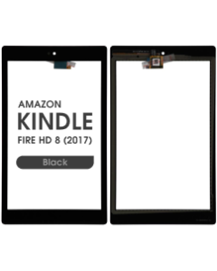 Premium - Glass and Digitizer Touch Panel for Amazon Kindle Fire HD 8 (2017) (SX034)