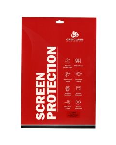 Grip Glass - Tempered Glass Screen Protector for iPad Air 1 / iPad Air 2 / iPad Pro 9.7 / iPad 5 / iPad 6 (Clear)