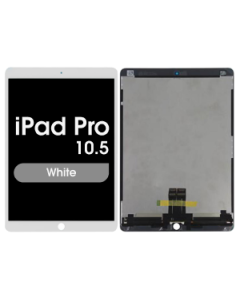 Premium Refurbished - Glass and Digitizer Full LCD Assembly for iPad Pro 10.5 (White)