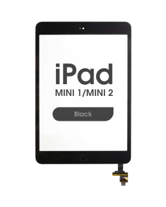 FX5 - Glass and Digitizer Touch Panel w/ Home Button for iPad Mini 1 / iPad Mini 2 (Black)