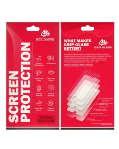 Grip Glass - Tempered Glass Screen Protector for iPhone XS Max / 11 Pro Max (Clear)
