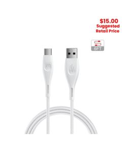 MyBat Pro - USB-C Data Cable 6ft (White)