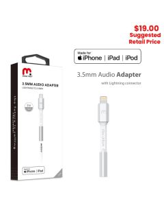 MyBat Pro - MFi Lightning Connector to 3.5mm Audio Adapter 