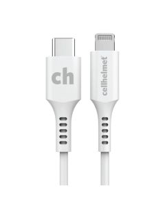 cellhelmet - Lightning Charge Cable USB-C for Apple (6ft Round)