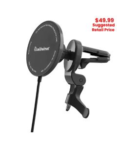 cellhelmet - Car Vent Mount w/ Magsafe Fast Wireless Charging Pad / Magnetic Alignment (15W)