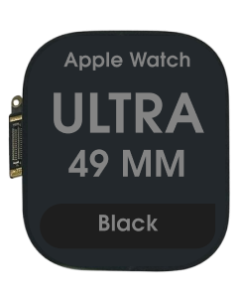 Premium - OLED Screen and Digitizer Assembly for Apple Watch Series Ultra (2nd Gen) (49mm) (Black)