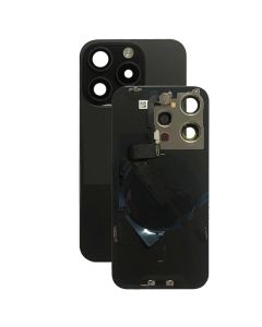 OEM Pull - Back Glass w/ Small Parts for iPhone 15 Pro Max (US Version) (Grade A) (Black Titanium)