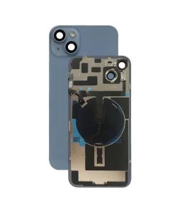 OEM Pull - Back Glass w/ Small Parts for iPhone 14 Plus (US Version) (Grade A) (Blue)