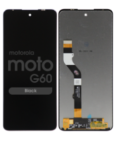 Refurbished - LCD Screen and Digitizer Assembly for Motorola Moto G60 (No Frame) (Black)