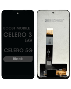 Refurbished - LCD Screen and Digitizer Assembly for Boost Mobile Celero 3 5G / Celero 5G 2024 (No Frame) (Black)