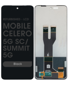 Refurbished - LCD Screen and Digitizer Assembly for Boost Mobile Celero 5G SC / Summit 5G (No Frame) (Black)