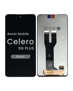 Refurbished - LCD Screen and Digitizer Assembly for Boost Mobile Celero 5G Plus (No Frame) (Black)