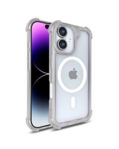 CLICK - Clear Rugged MagSafe Series iPhone 16 Plus Case (Clear)