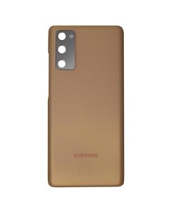 OEM Pull - Back Cover w/ Camera Lens for Samsung Galaxy S20FE 5G (G780) (Cloud Orange)