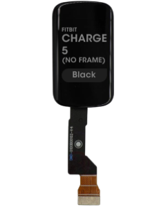 Refurbished - LCD Screen and Digitizer Assembly for Fitbit Charge 5 (No Frame) (Black)