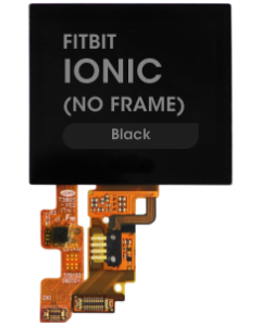 Refurbished - LCD Screen and Digitizer Assembly for Fitbit Ionic (No Frame) (Black)