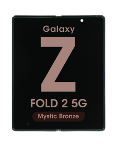 Service Pack - OLED Screen and Digitizer Assembly w/ Frame for Samsung Galaxy Z Fold 2 5G (F916) (US / International Version) (Main Screen) (Mystic Bronze)