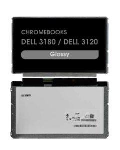 OEM PULL - LCD Assembly for Chromebook Dell 3180 / Dell 3120 (3KWY4 / RJXPT / 02X3T) (Touch) (Grade B)