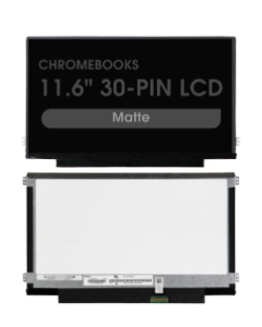 OEM Pull - 11.6" 30-PIN LCD Panel for Chromebooks (N116BGE-EA2) (No Touch) (Grade B) (Matte)