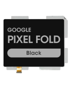 Refurbished - Inner OLED Screen and Digitizer Assembly for Google Pixel Fold (No Frame) (Black)