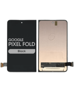 OEM Pull - Outer OLED Screen and Digitizer Assembly for Google Pixel Fold (No Frame) (Grade B Plus) (Black)
