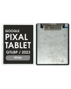 Refurbished - LCD Screen and Digitizer Assembly for Google Pixel Tablet (GTU8P / 2023) (White)